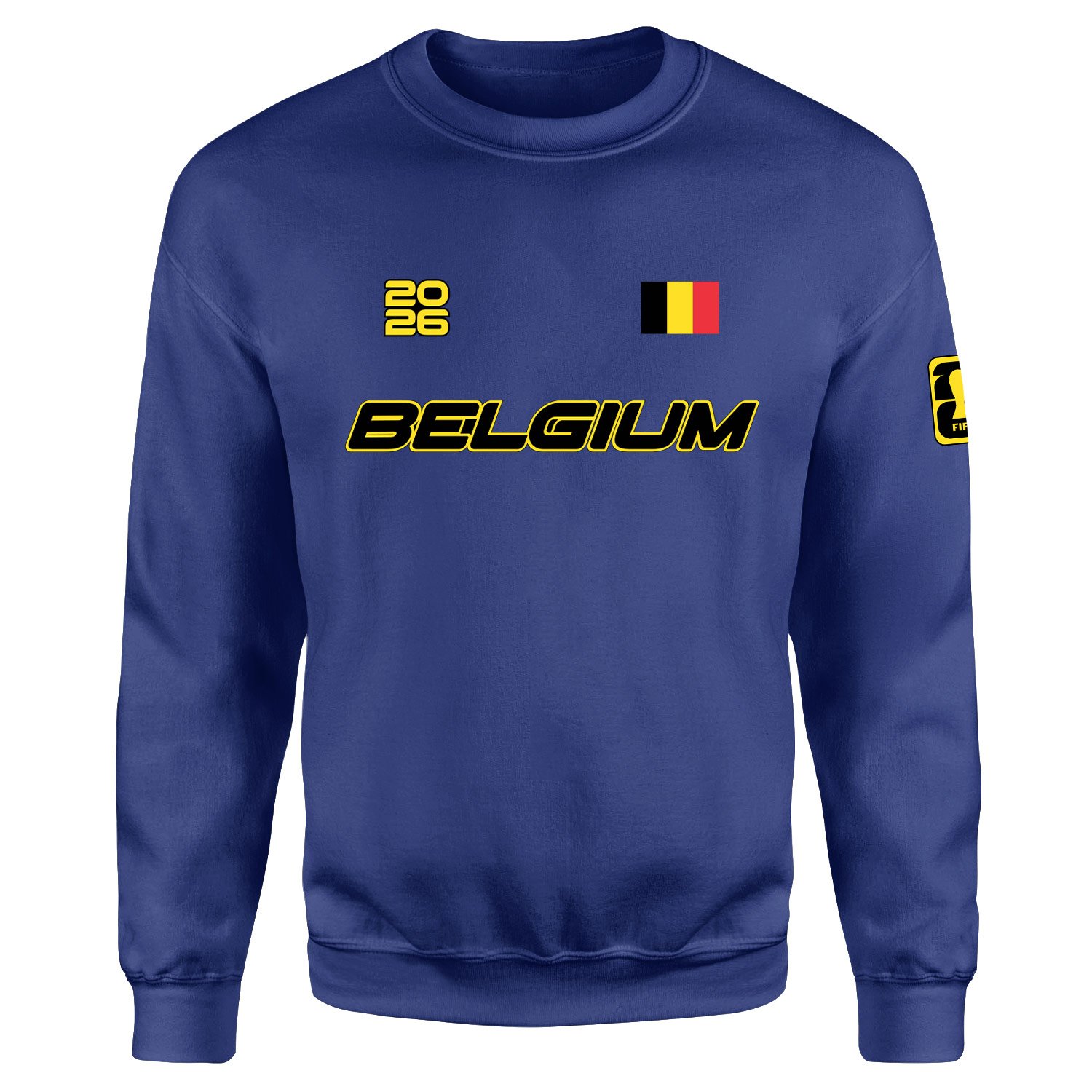 Belçika 2026 Sweatshirt L - İndigo Mavisi