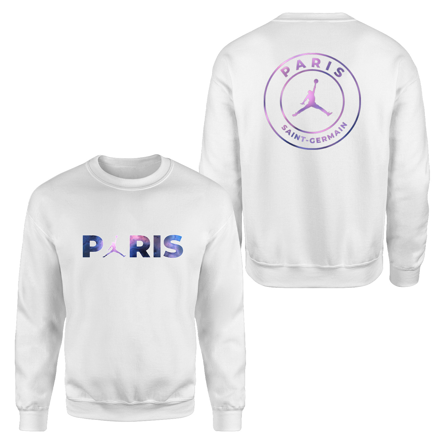 Air Jordan x Paris Saint Germain Space ED Sweatshirt XL - Beyaz