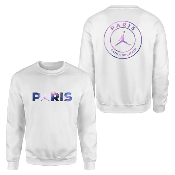 Air Jordan x Paris Saint Germain Space ED Sweatshirt XL - Beyaz