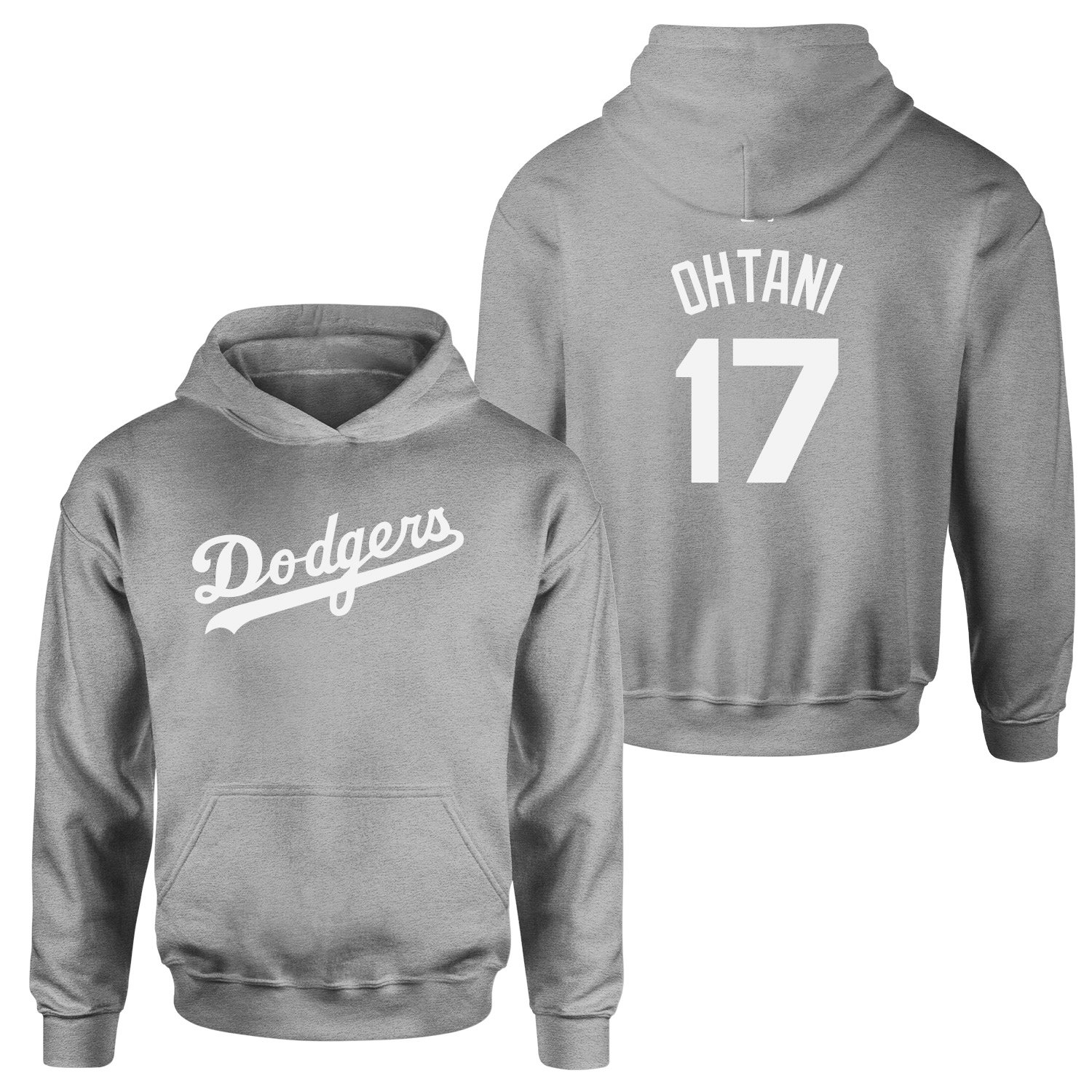 Shohei Ohtani Los Angeles Dodgers Hoodie L - Gri