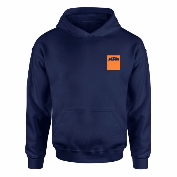 KTM Badge Hoodie XXL - İndigo Mavisi