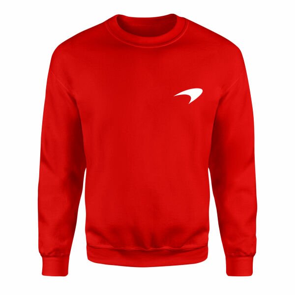 McLaren Racing White Sweatshirt XXL - Kırmızı