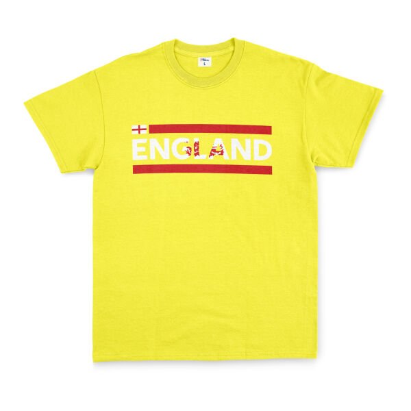 England Tişört M - Sarı
