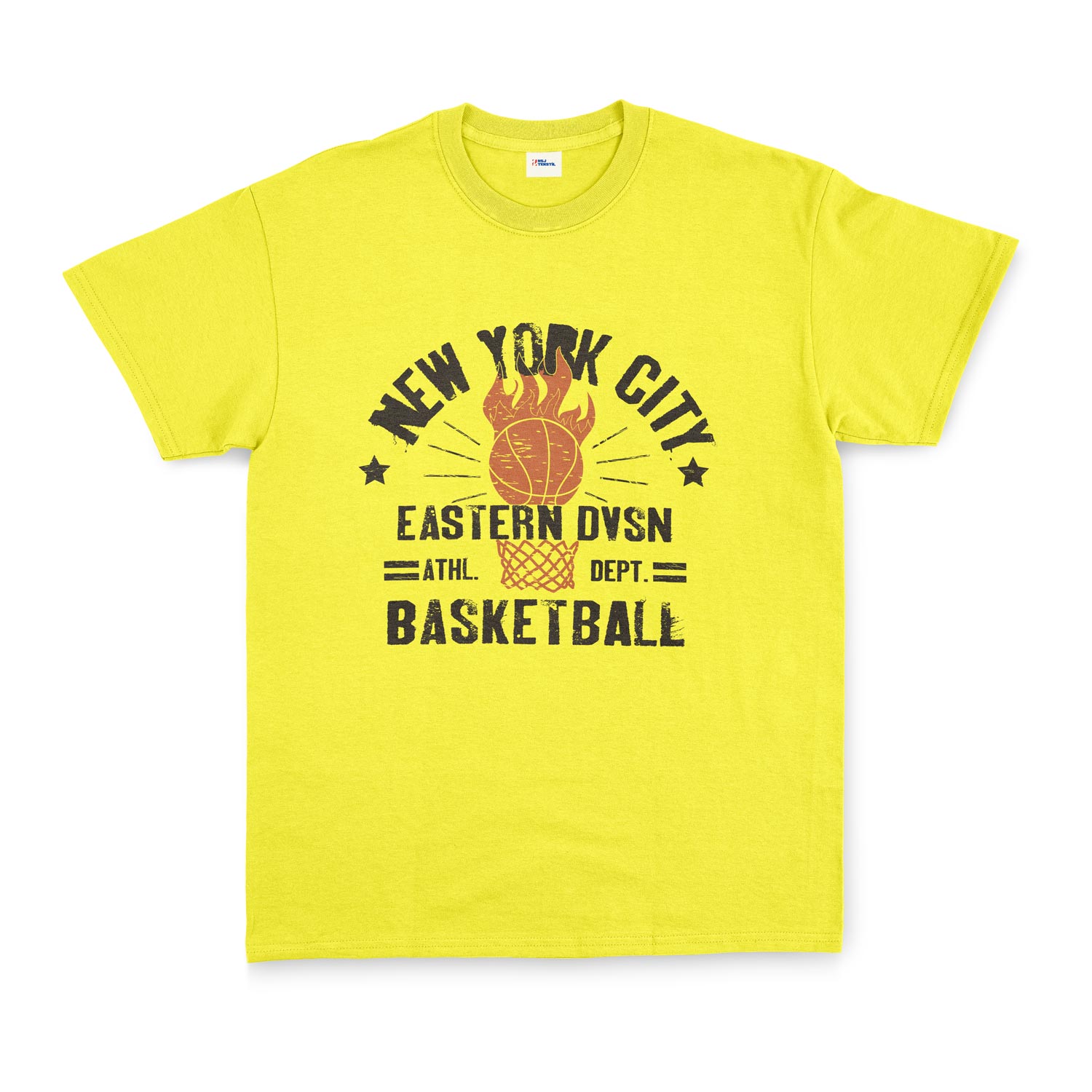 NYC Eastern DVSN Tişört XXL - Sarı