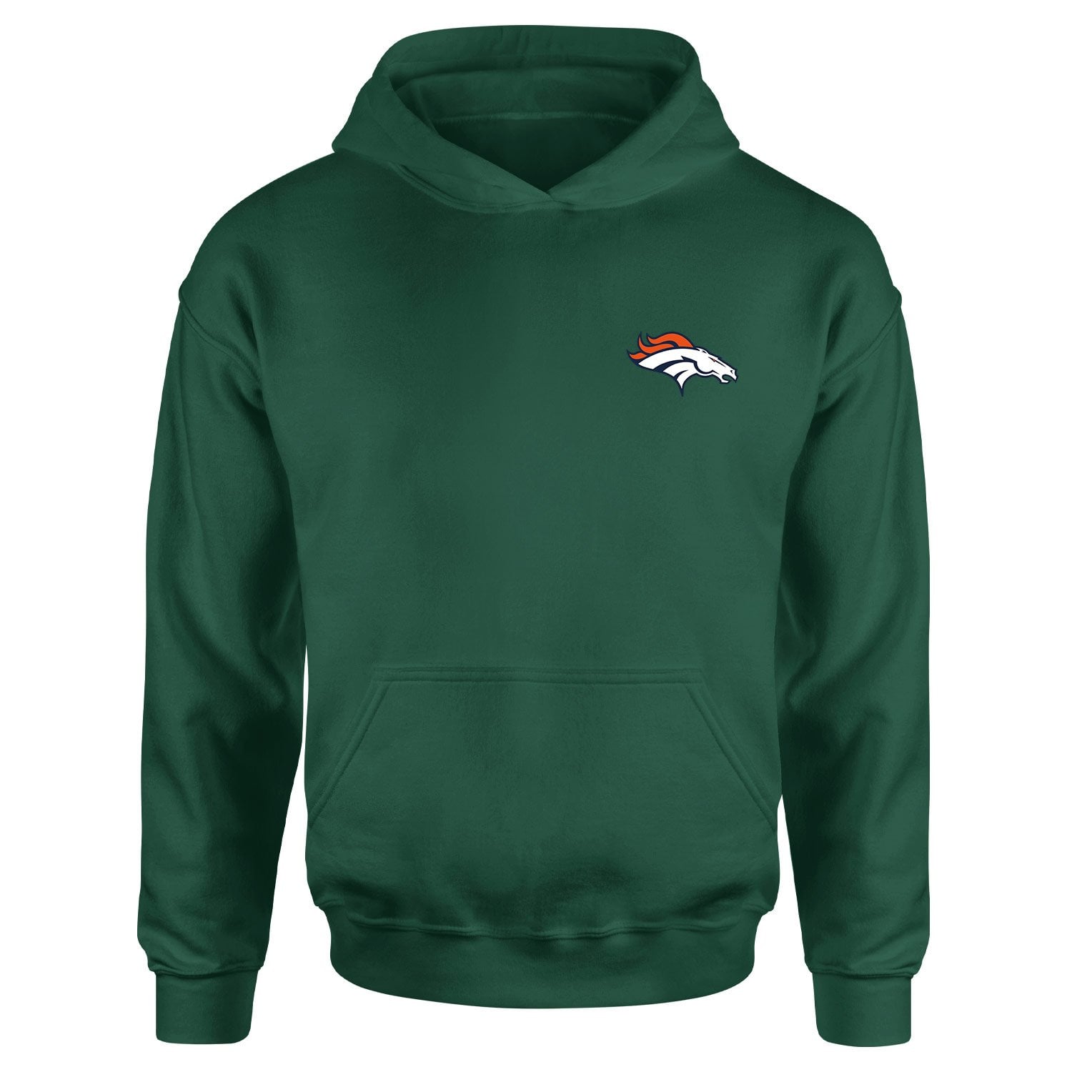 Denver Broncos Hoodie M - Nefti Yeşili