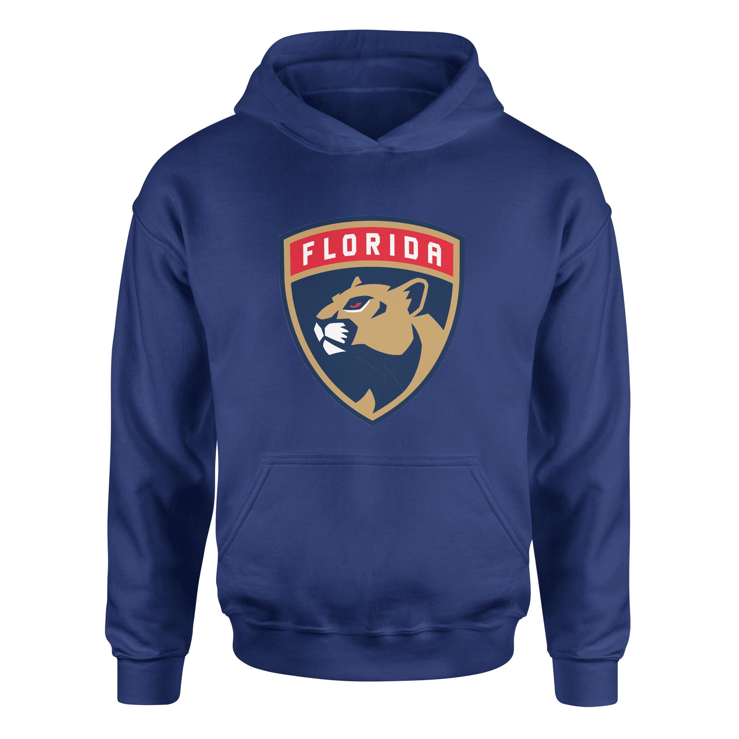 Florida Panthers Shield Hoodie S - İndigo Mavisi