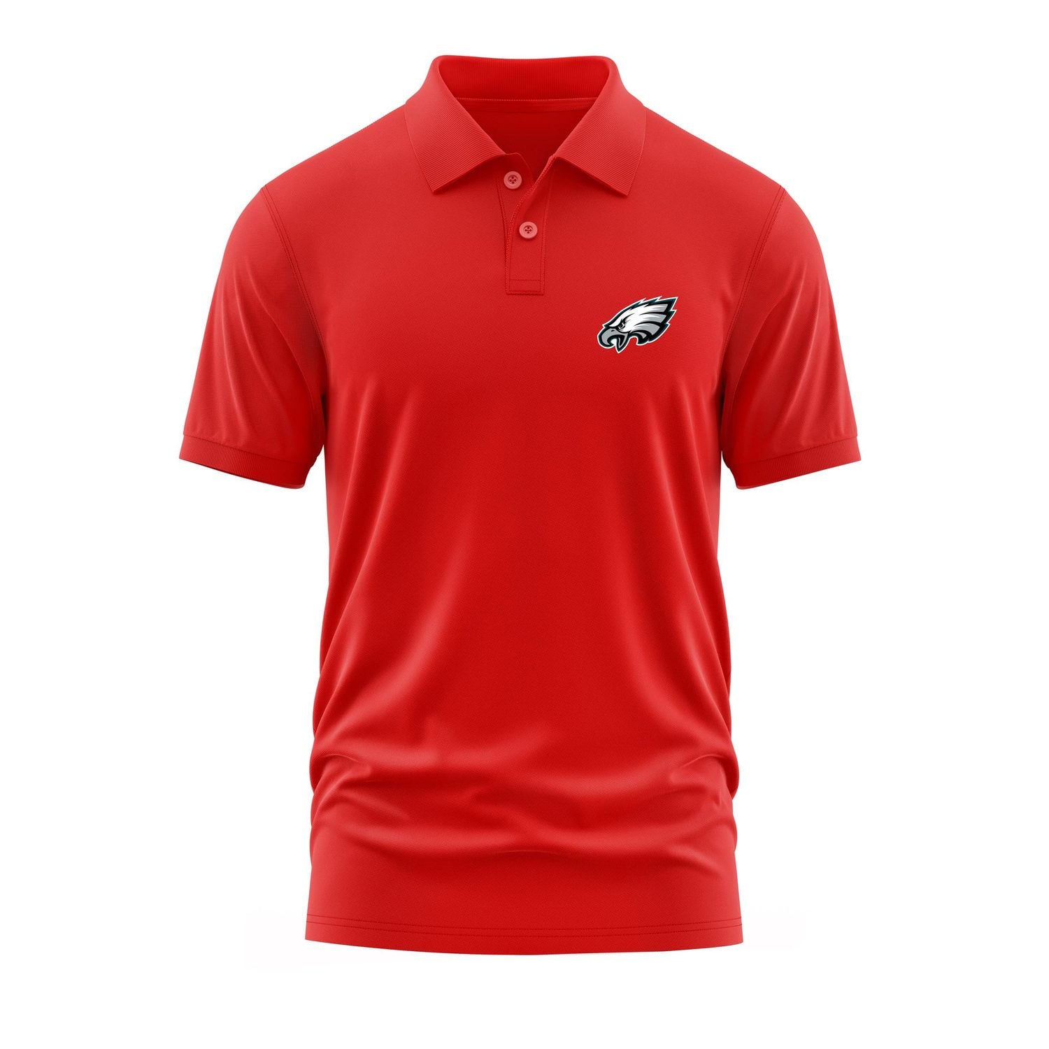 Philadelphia Eagles Polo Tişört S - Kırmızı