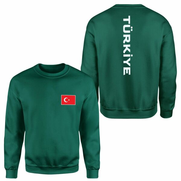 Türkiye SE 2024 Sweatshirt L - Nefti Yeşili