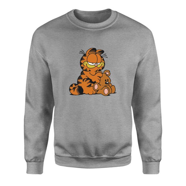 Garfield Sweatshirt XL - Gri