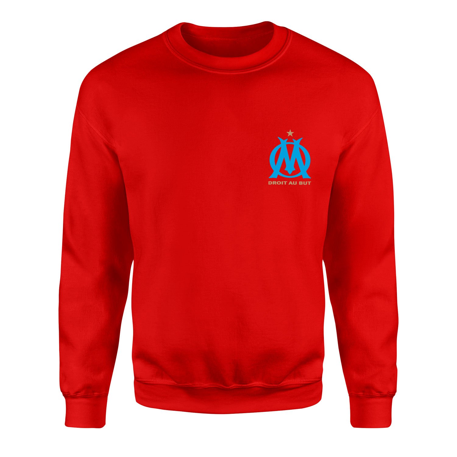 Olympique de Marseille Sweatshirt M - Kırmızı