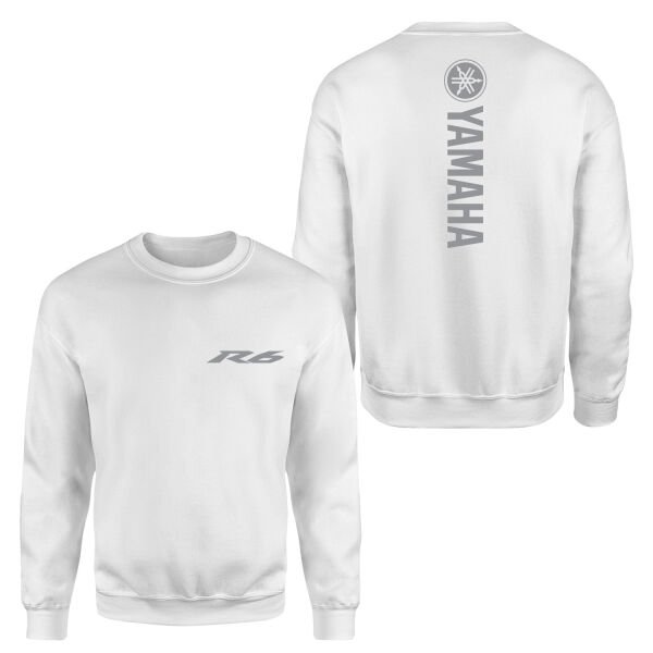 Yamaha R6 Sweatshirt XL - Beyaz