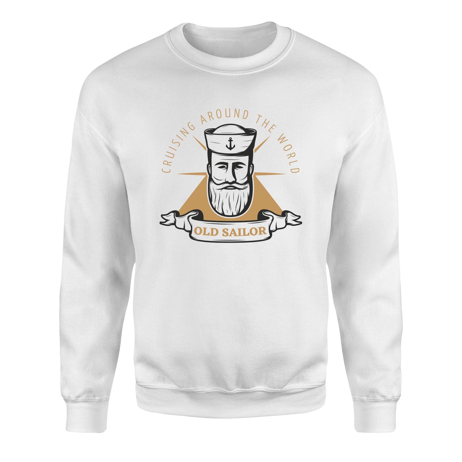 Old Sailor Sweatshirt XXL - Beyaz