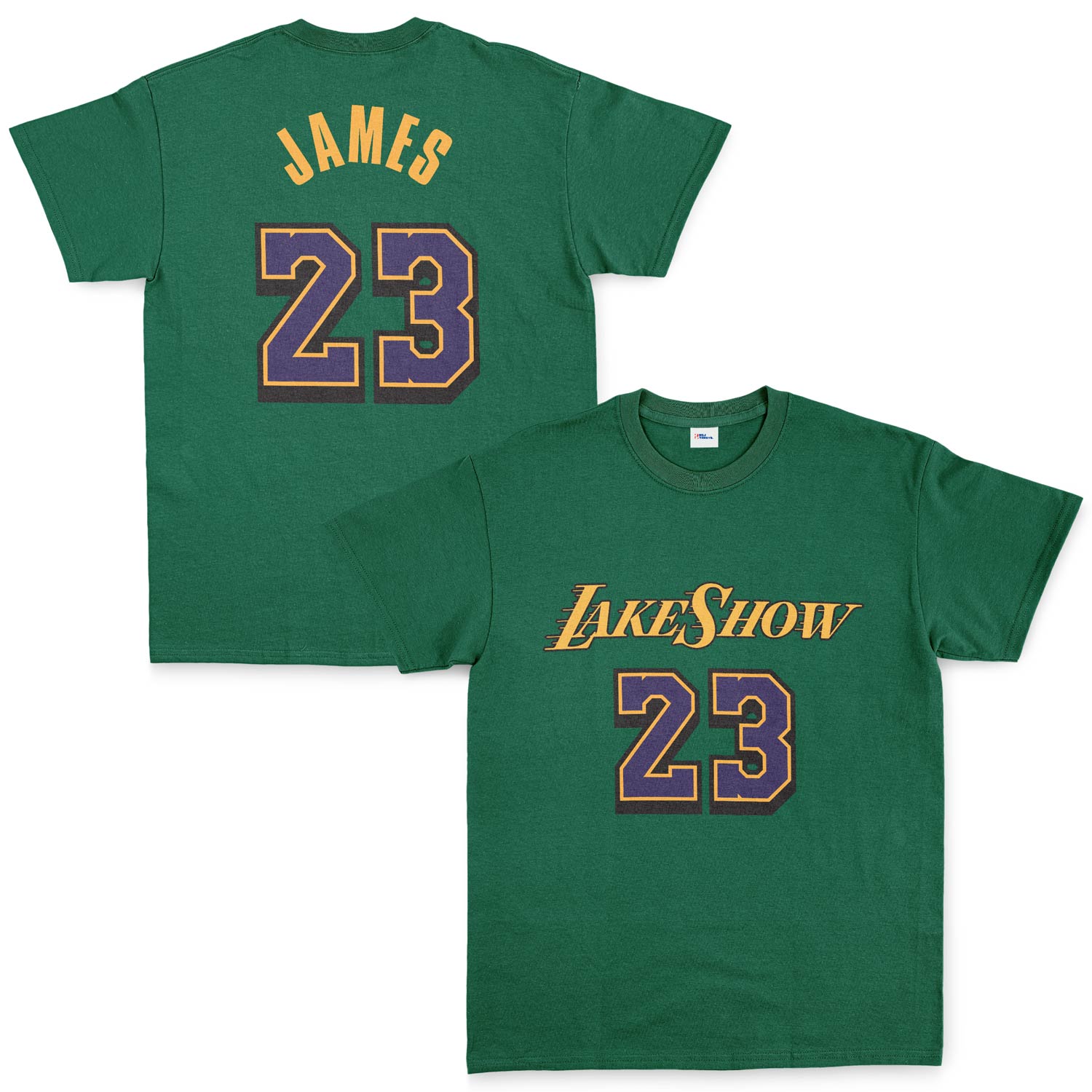 LeBron James 23 LakeShow Tişört S - Nefti Yeşili
