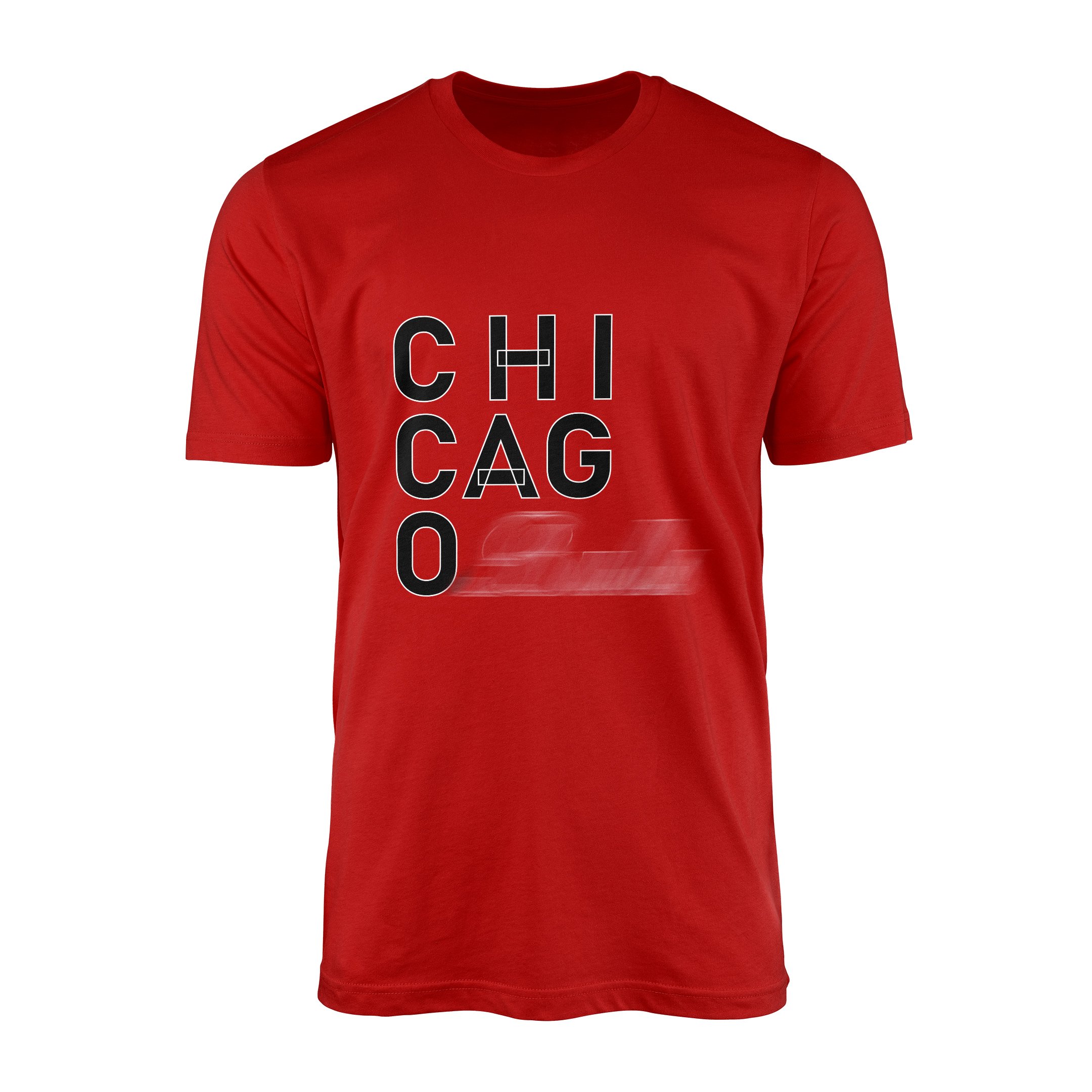Chicago Tişört M - Kırmızı