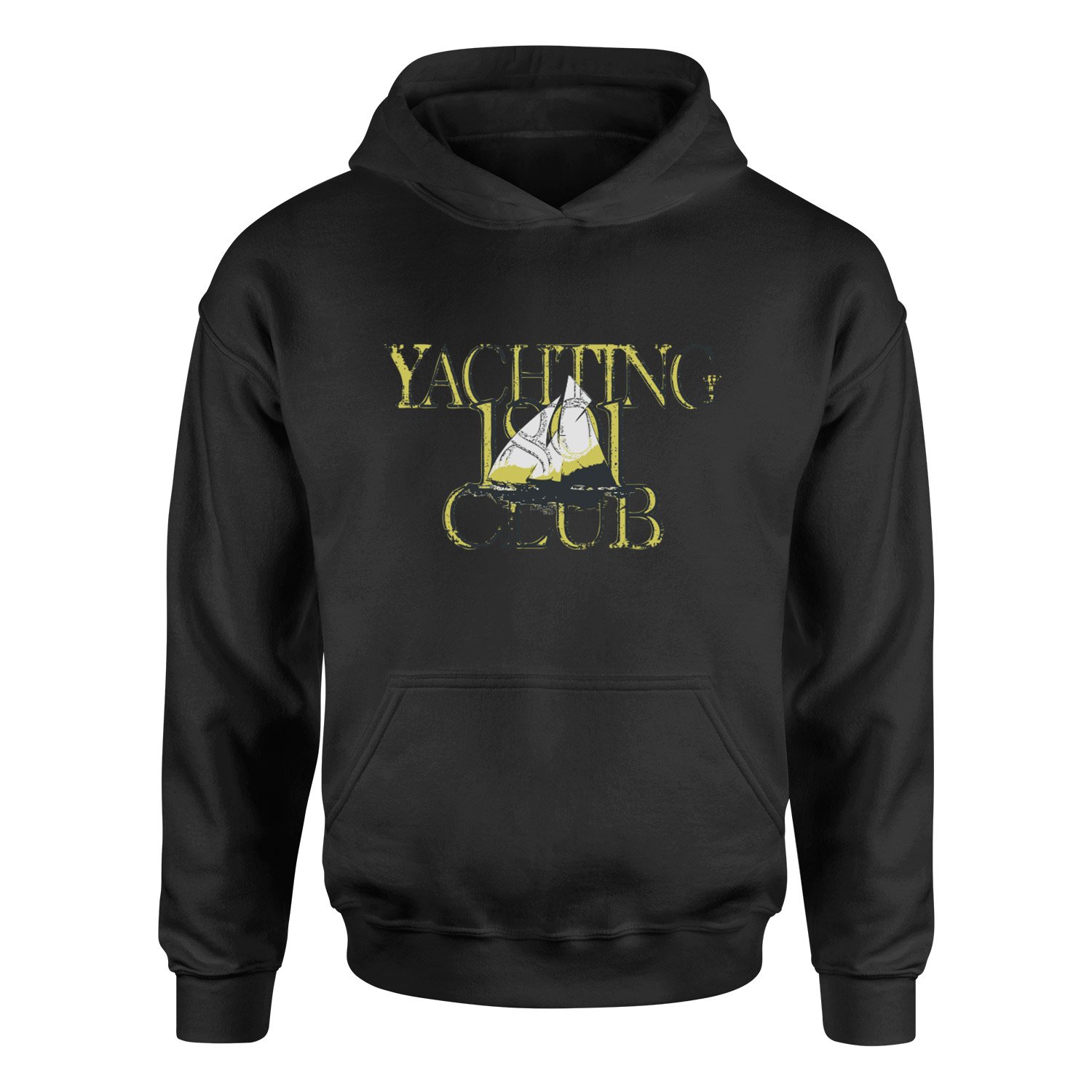 Yachting 1891 Club Hoodie S - Siyah