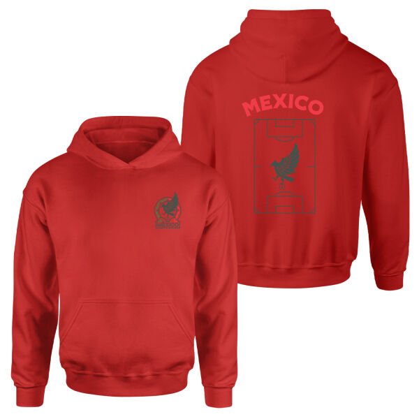 Meksika Dünya Kupası 2026 Hoodie XL - Kırmızı