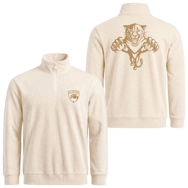 Florida Panthers Stanley Cup Edition Yarım Fermuarlı Sweatshirt