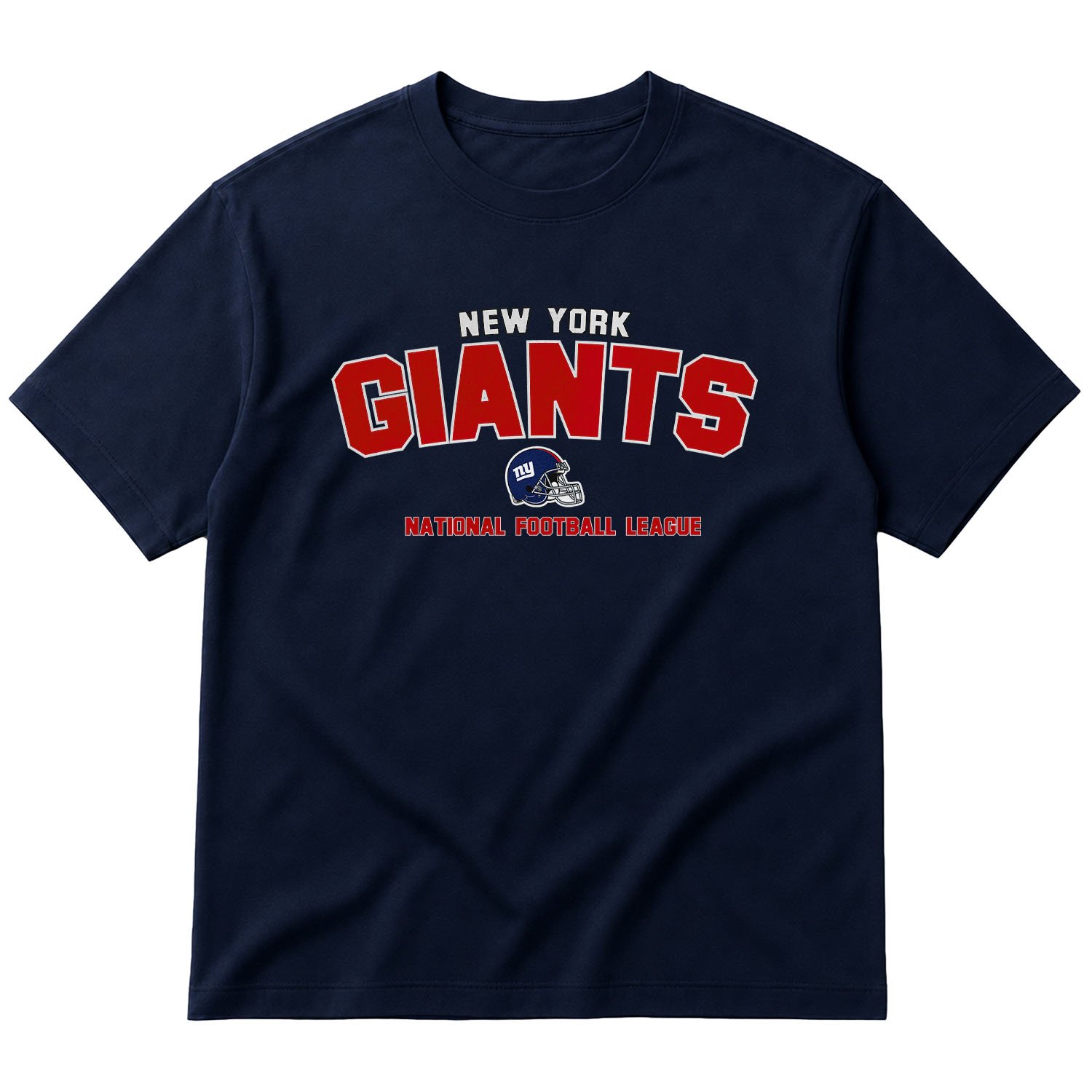 New York Giants NFL Oversize Tişört L - İndigo Mavisi