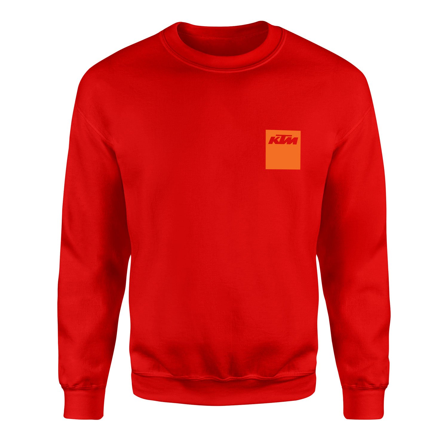 KTM Badge Sweatshirt XXL - Kırmızı
