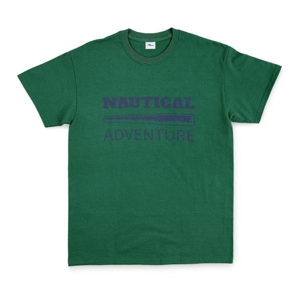 Nautical Adventure Denizci Tişört XL - Nefti Yeşili