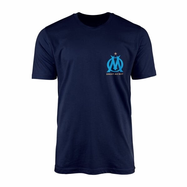 Olympique de Marseille Tişört S - İndigo Mavisi