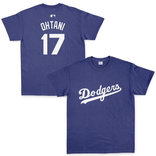 Shohei Ohtani Los Angeles Dodgers Tişört M - İndigo Mavisi