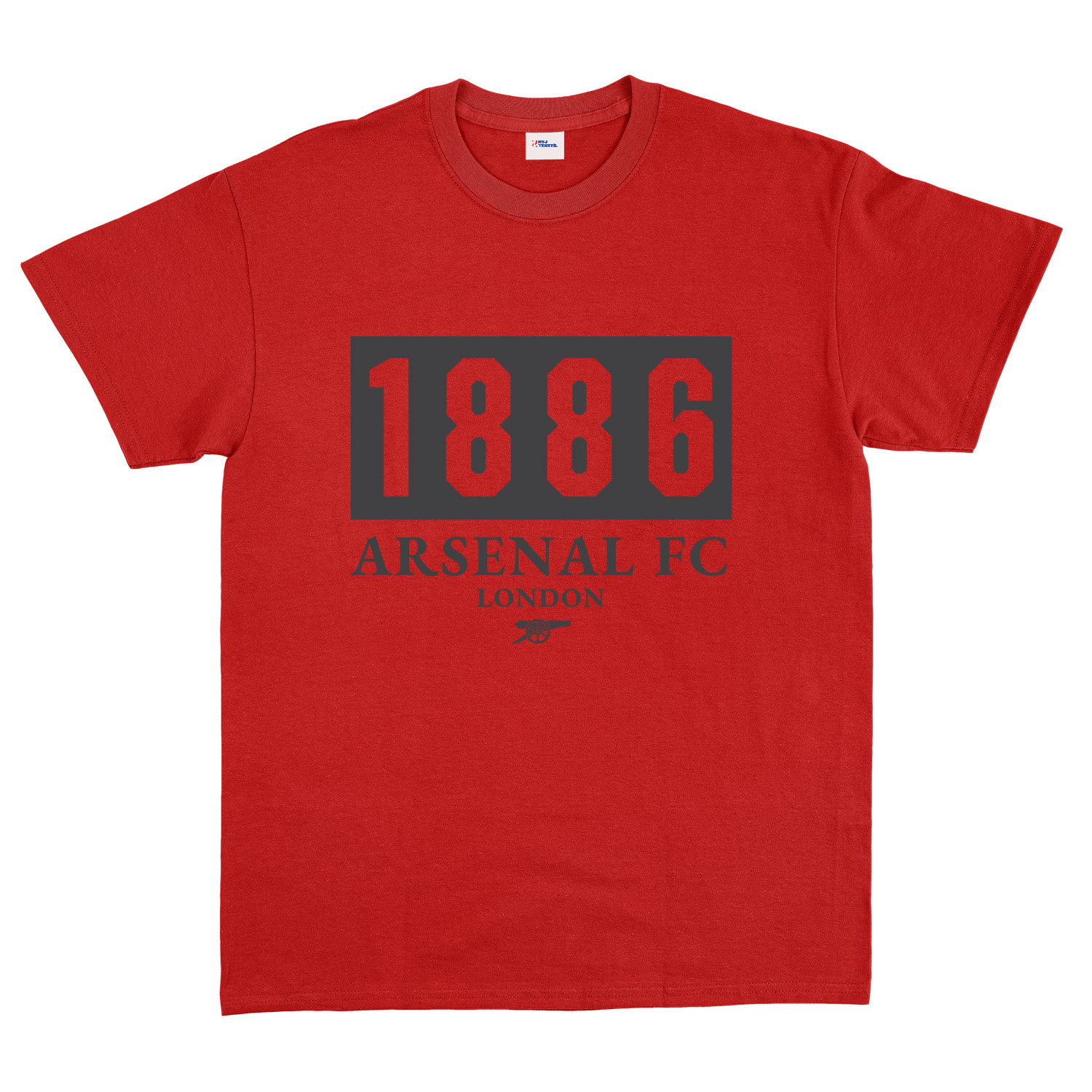 Arsenal Football Club 1886 Tişört XL - Kırmızı