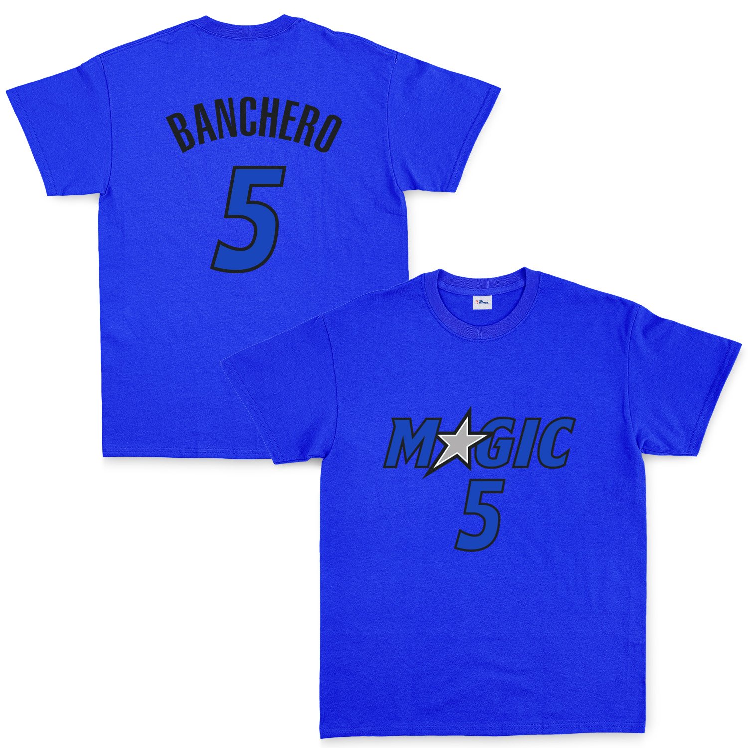 Paolo Banchero 5 Magic Forma Tişört XL - Mavi