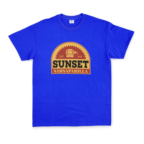 Sunset Sarsaparilla | Fallout Tişört XL - Mavi
