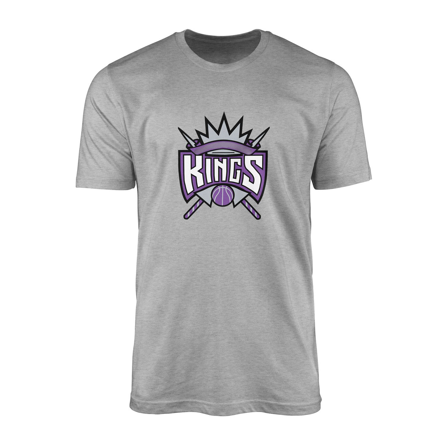 Kings Tişört XXL - Gri