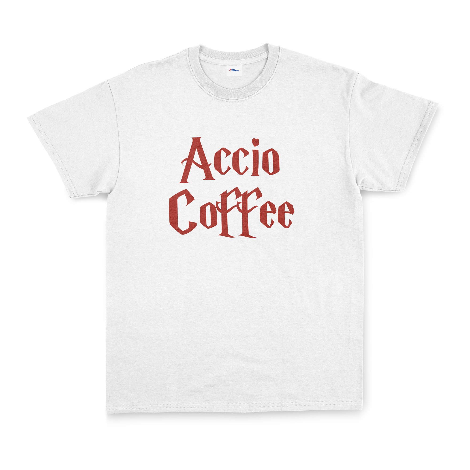 Accio Coffee Tişört L - Beyaz