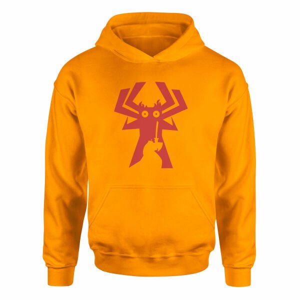 Samurai Jack Hoodie S - Turuncu