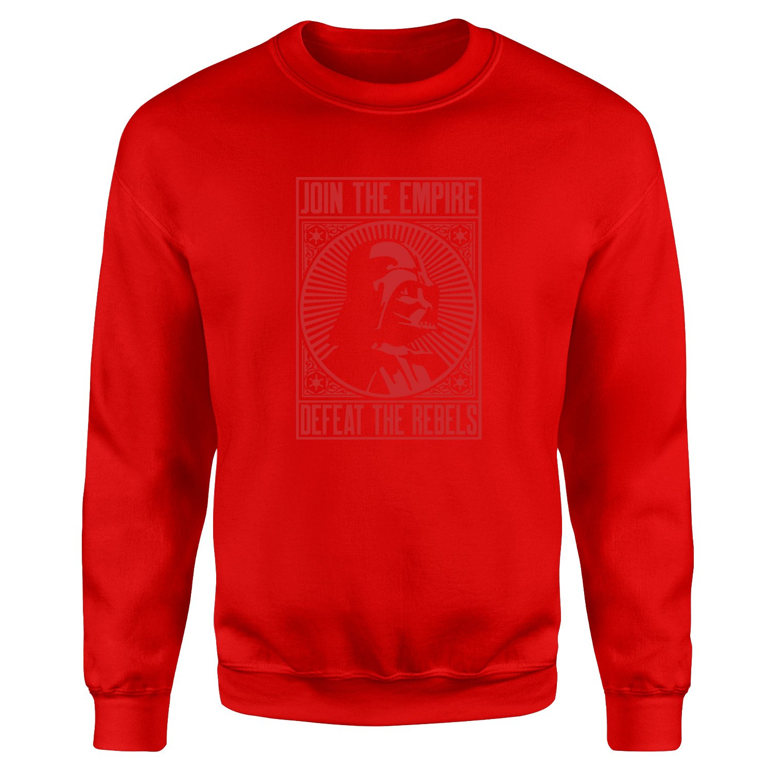 Join the Empire, Defeat the Rebels Sweatshirt XXL - Kırmızı