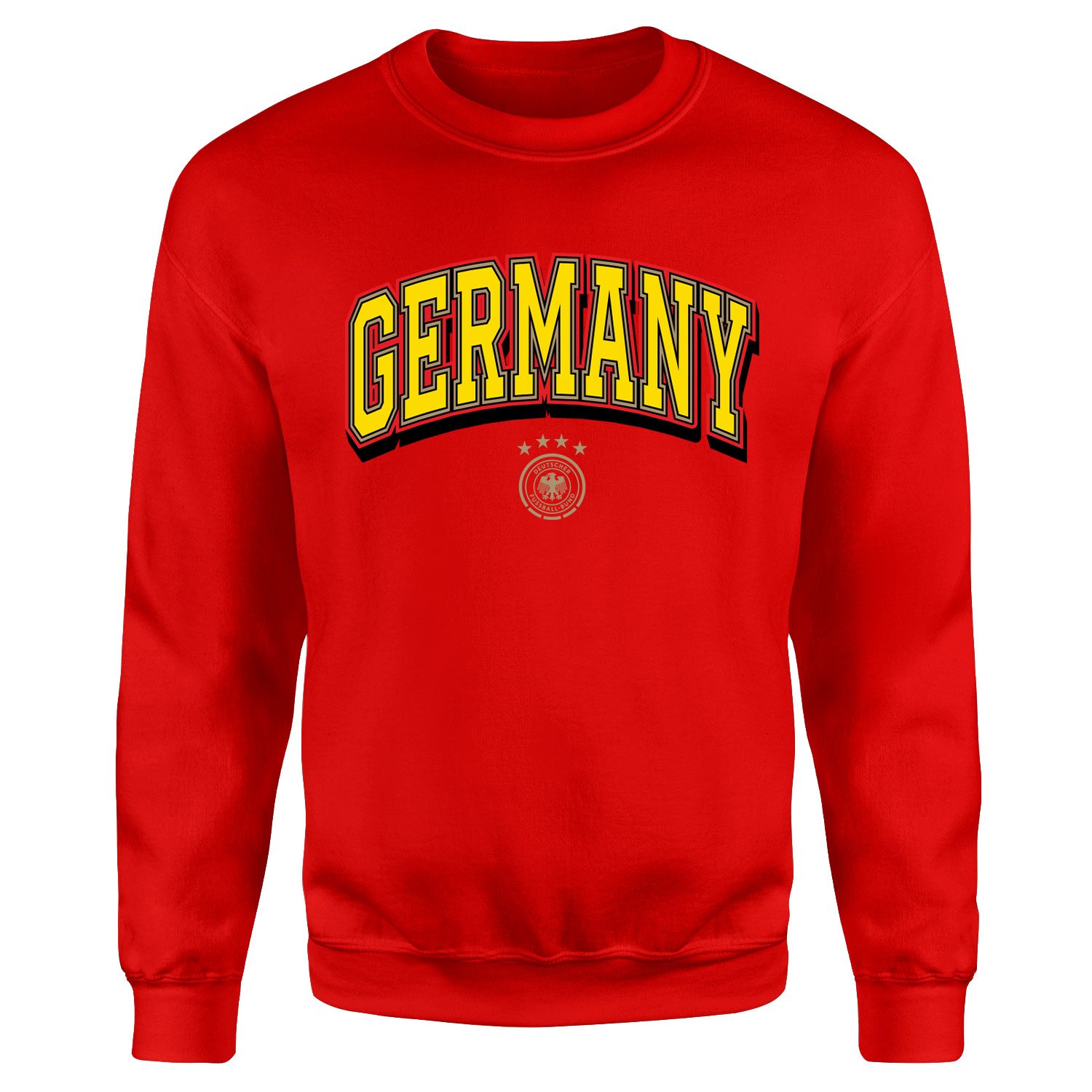 Almanya 2026 Varsity Sweatshirt M - Kırmızı