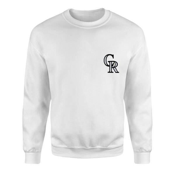 Colorado Rockies Sweatshirt S - Beyaz