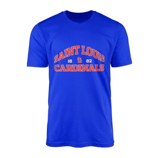 Saint Louis Cardinals 1882 Tişört L - Mavi
