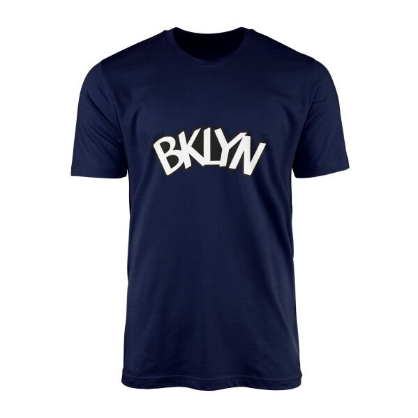 BKLYN Tişört M - İndigo Mavisi