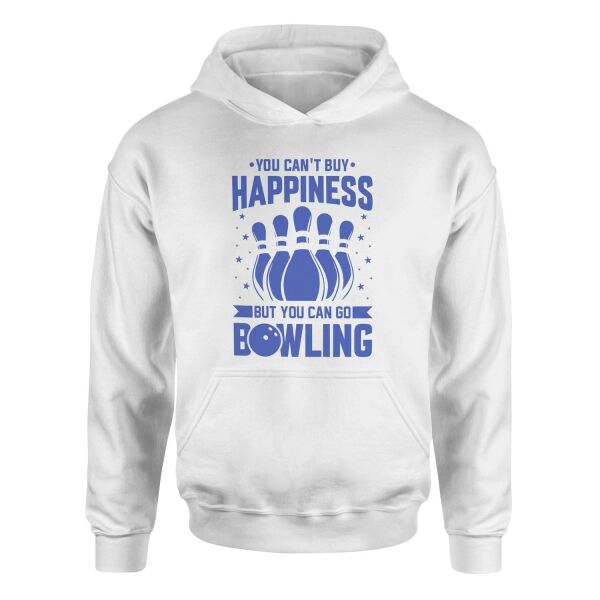 Go Bowling Hoodie XL - Beyaz