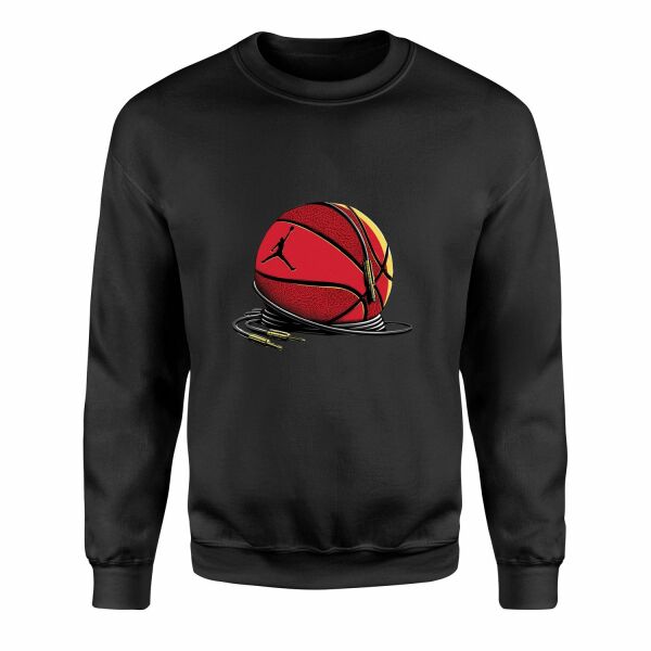 Air Jordan UNPLUGGED Sweatshirt L - Siyah