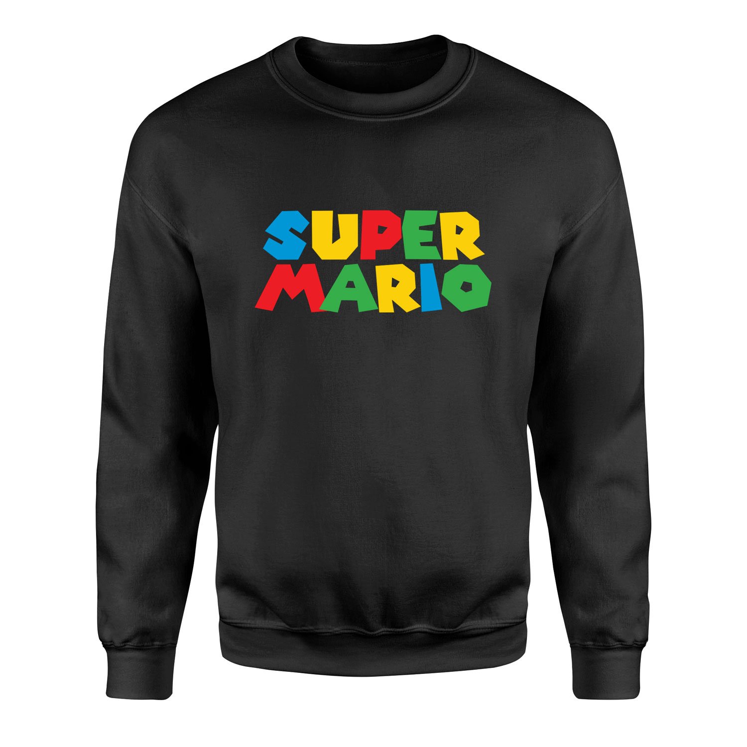 Super Mario Sweatshirt S - Siyah