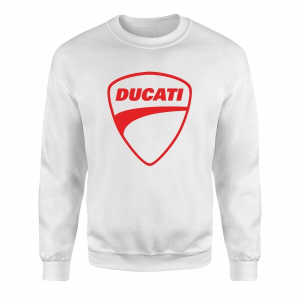 Ducati Shield Sweatshirt XXL - Beyaz