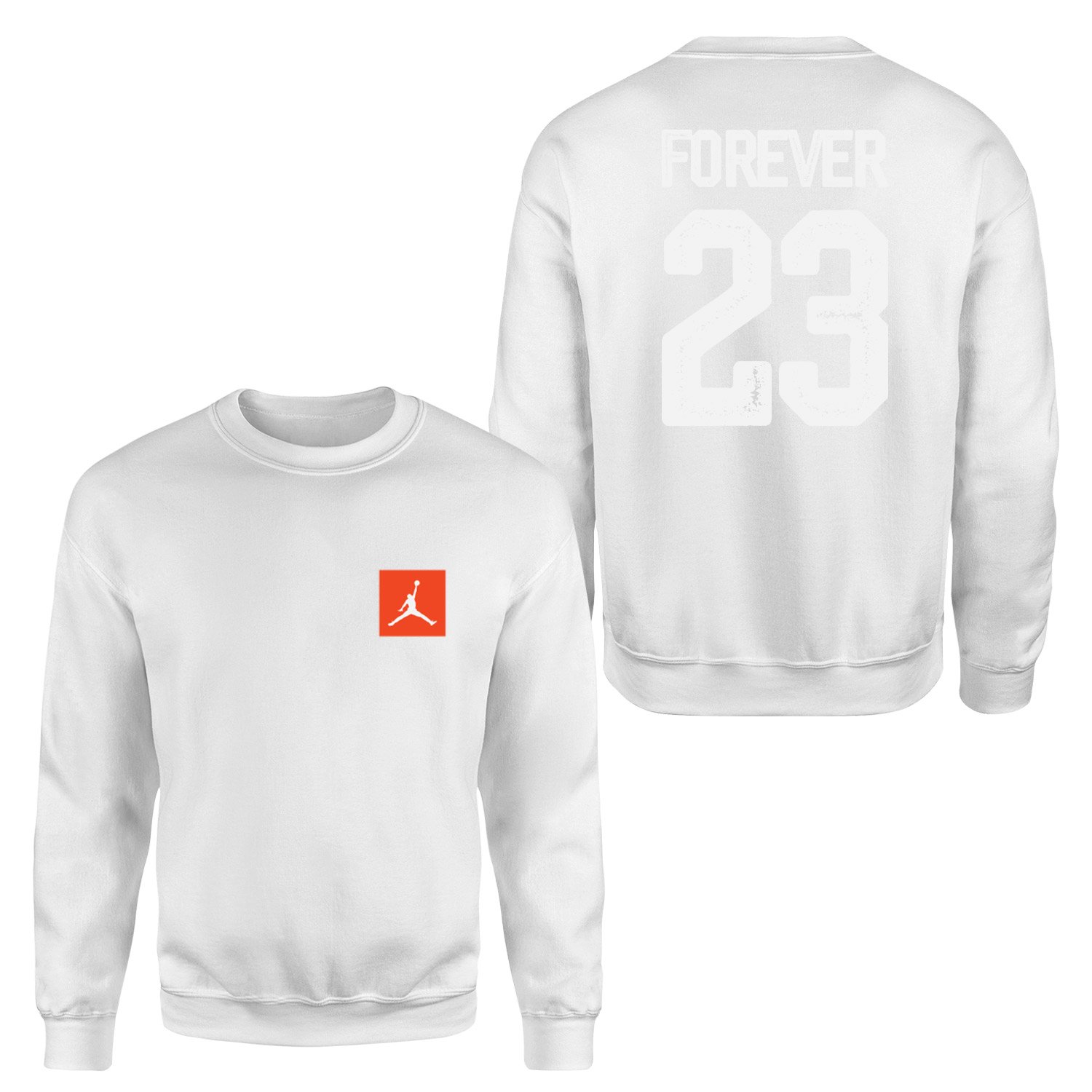 Air Jordan Forever 23 Sweatshirt XL - Beyaz