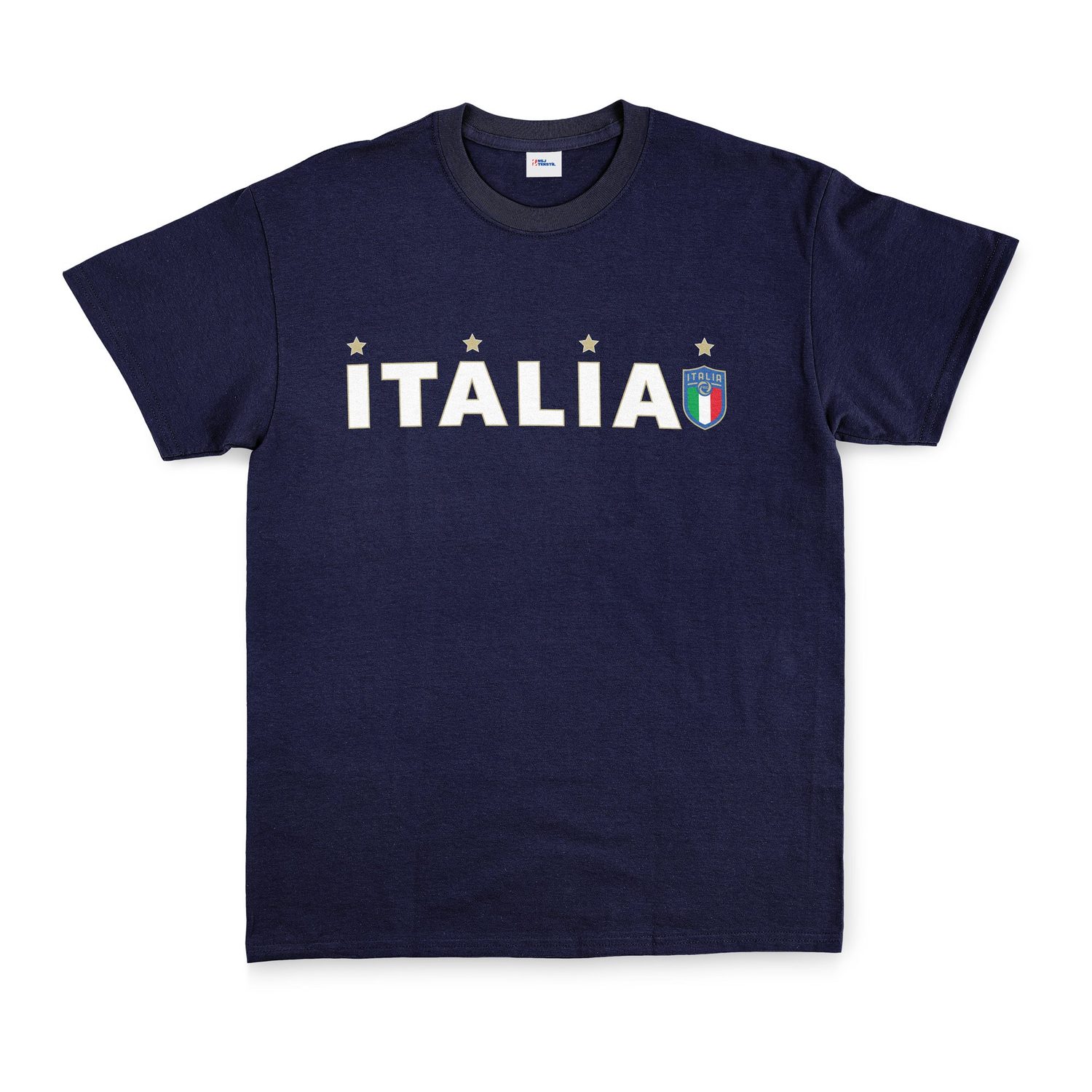 Italia Campioni del Mondo Tişört S - İndigo Mavisi