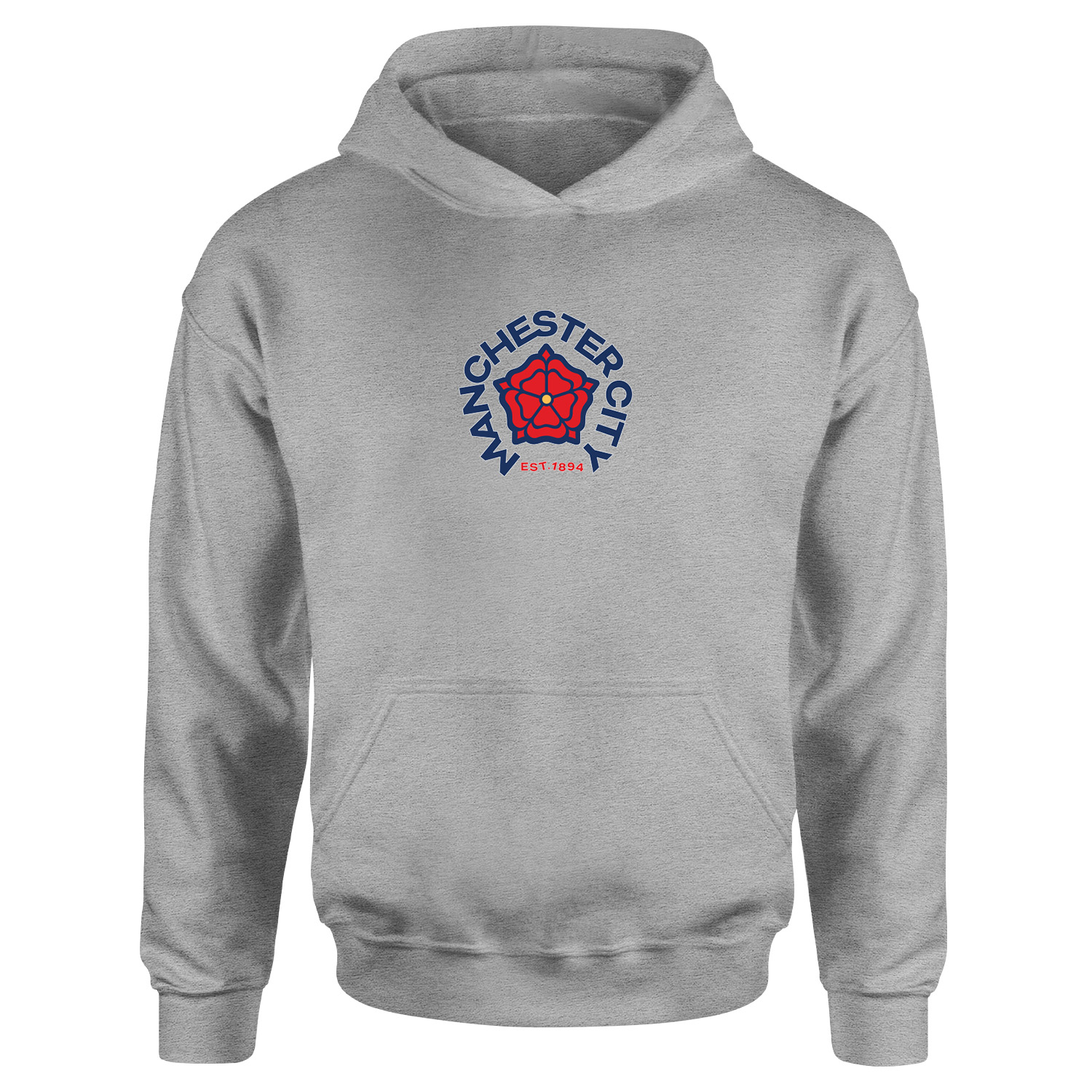 MAN City 1894 Hoodie M - Gri