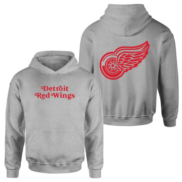 Red Wings SE Edition Hoodie L - Gri