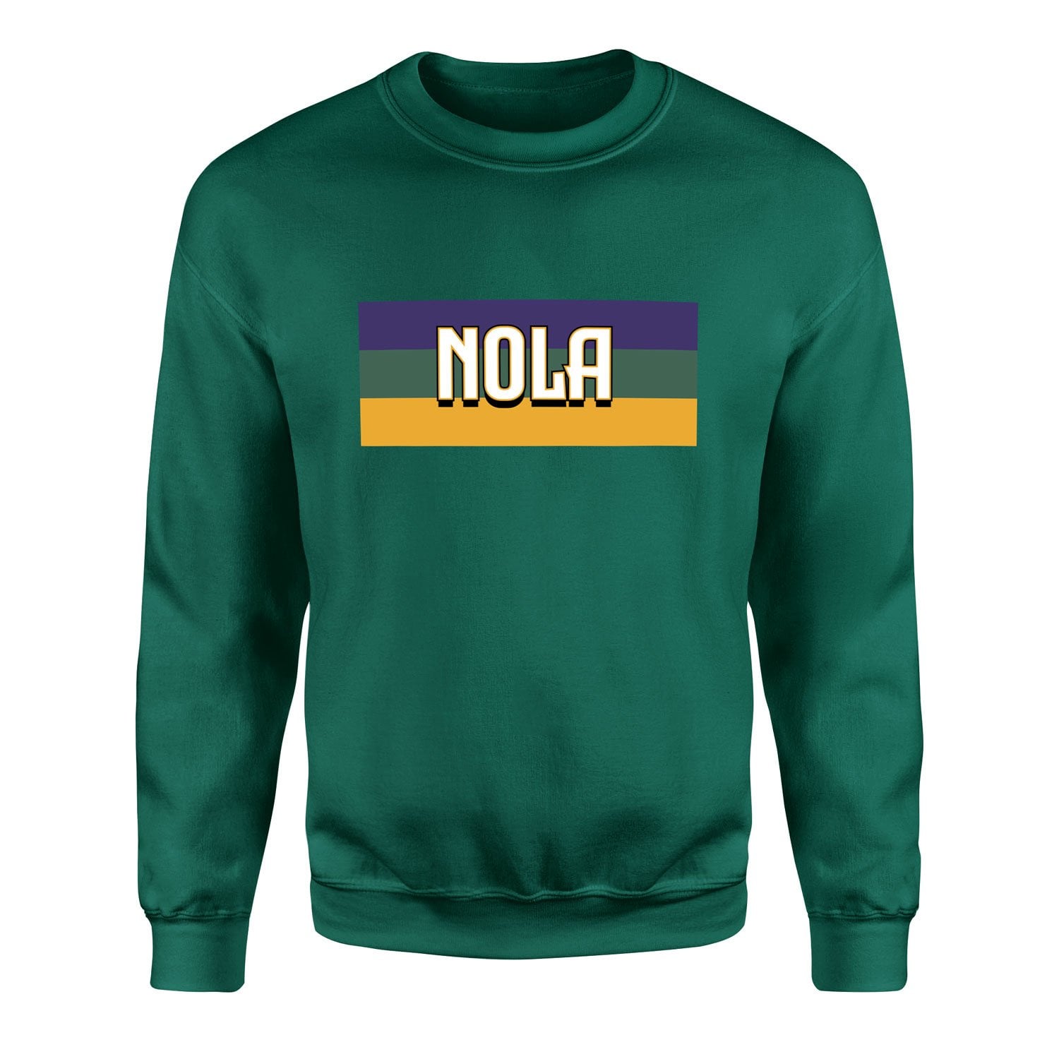 NOLA Sweatshirt XL - Nefti Yeşili