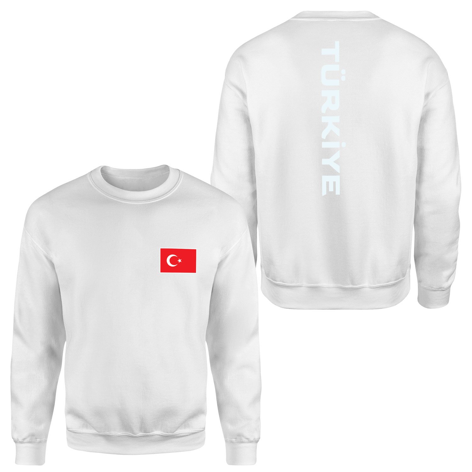 Türkiye SE 2024 Sweatshirt XXL - Beyaz