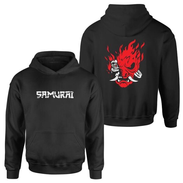 Wake Up, Samurai | CYBERPUNK Hoodie M - Siyah | OUTLET