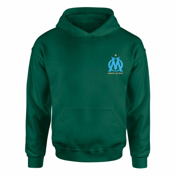 Olympique de Marseille Hoodie S - Nefti Yeşili