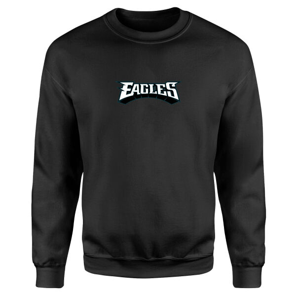 PHI EAGLES Iconic Sweatshirt L - Siyah